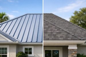 Metal Roof vs. Shingles: What Bradenton Homeowners Gain
