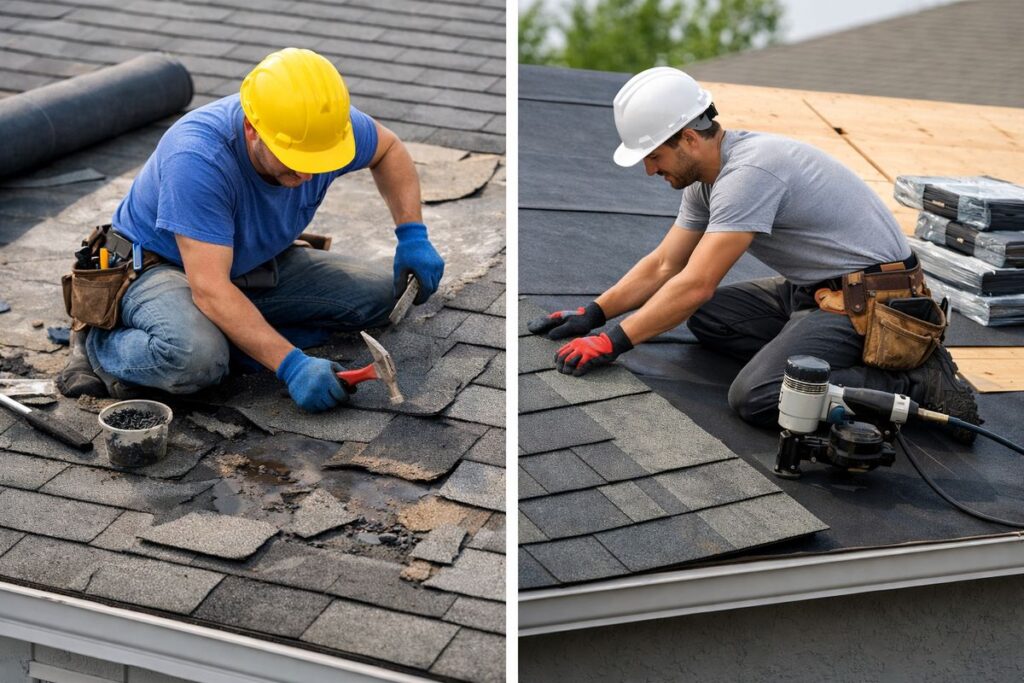 Roof Repair vs. Replacement: How to Decide Smart