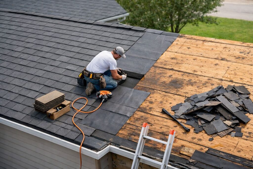 Partial Roof Replacement: When It Makes Sense